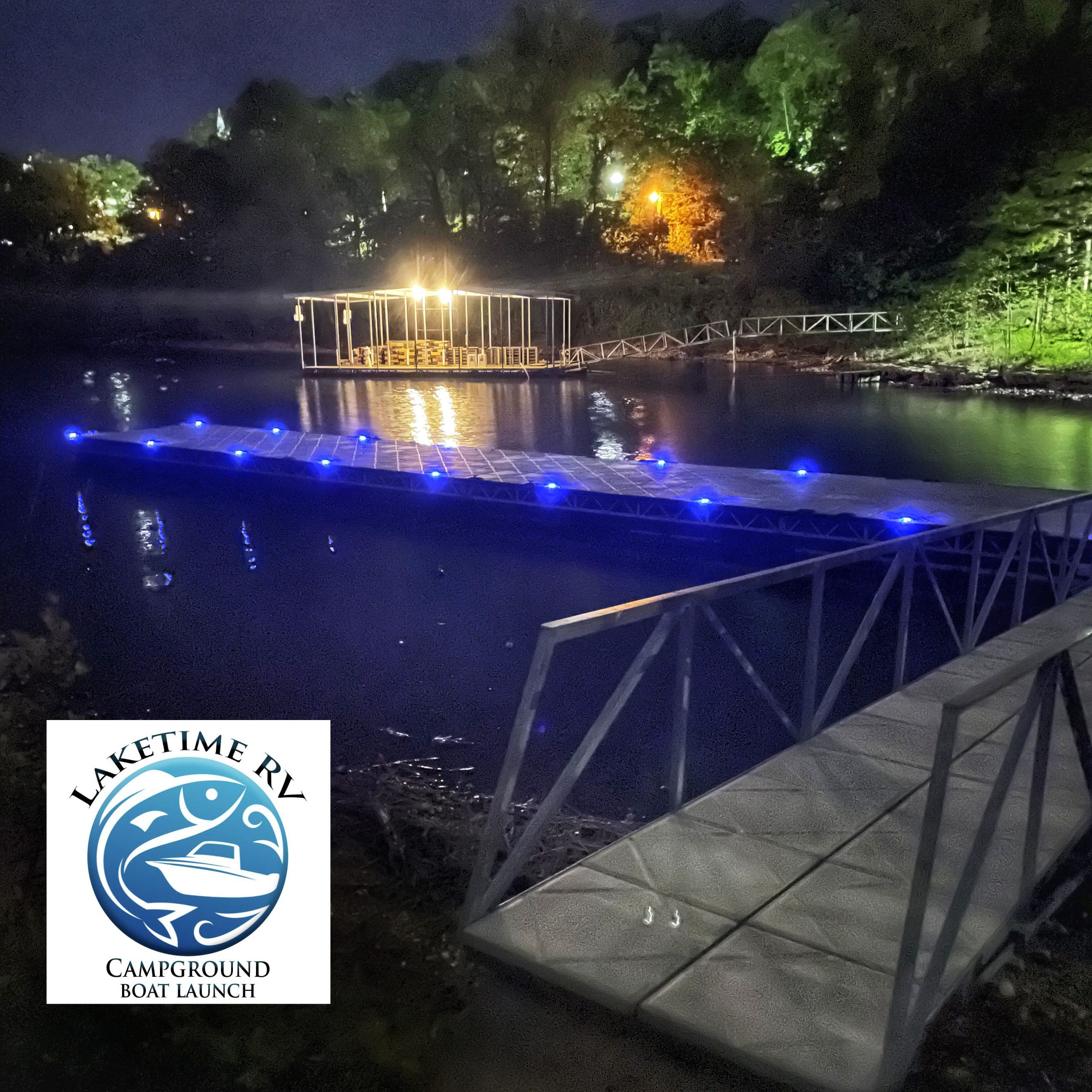 Laketime RV Ozarks Dock logo